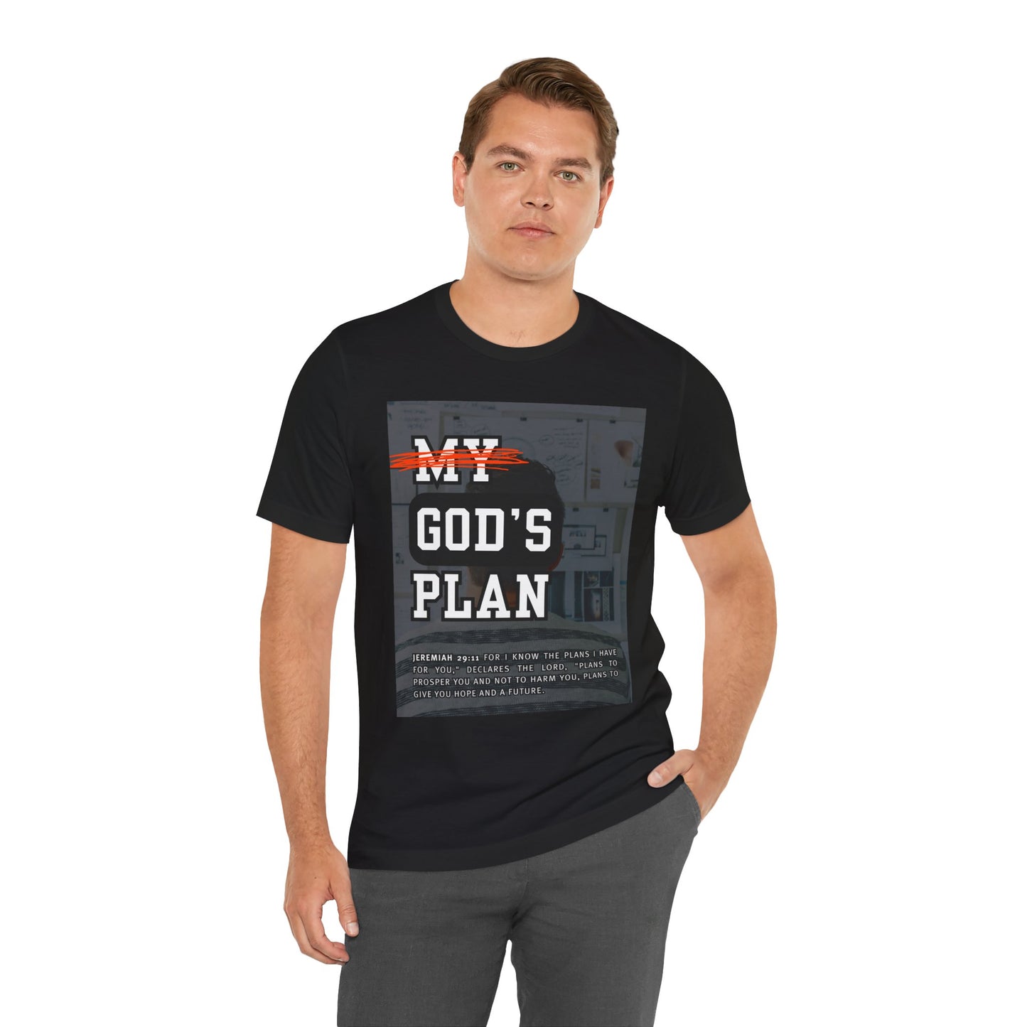 God’s Plan Men's Tee