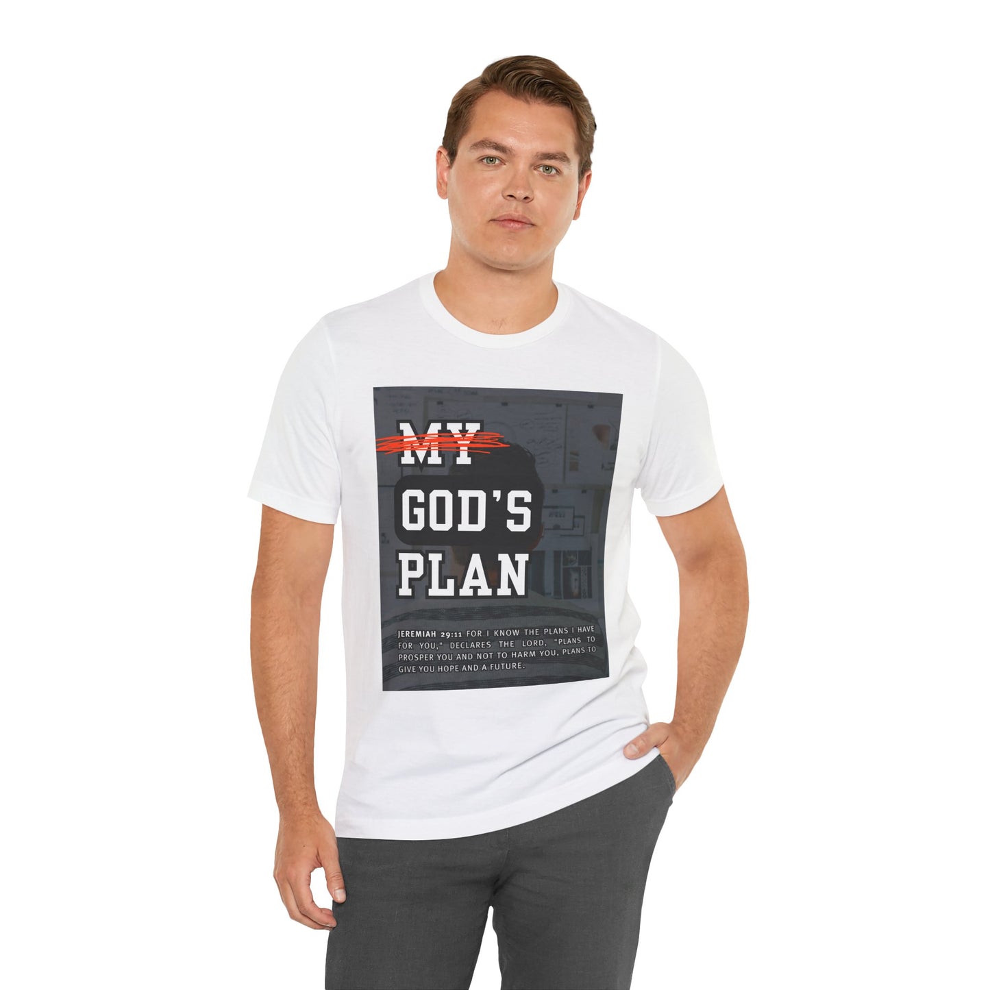 God’s Plan Men's Tee