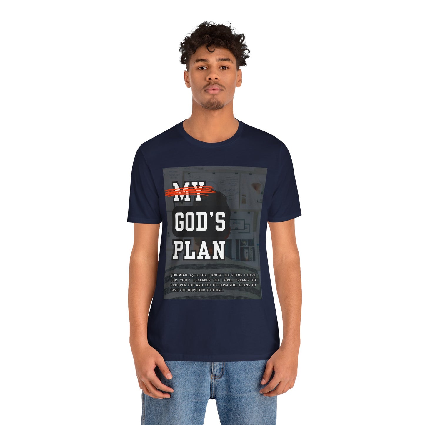 God’s Plan Men's Tee