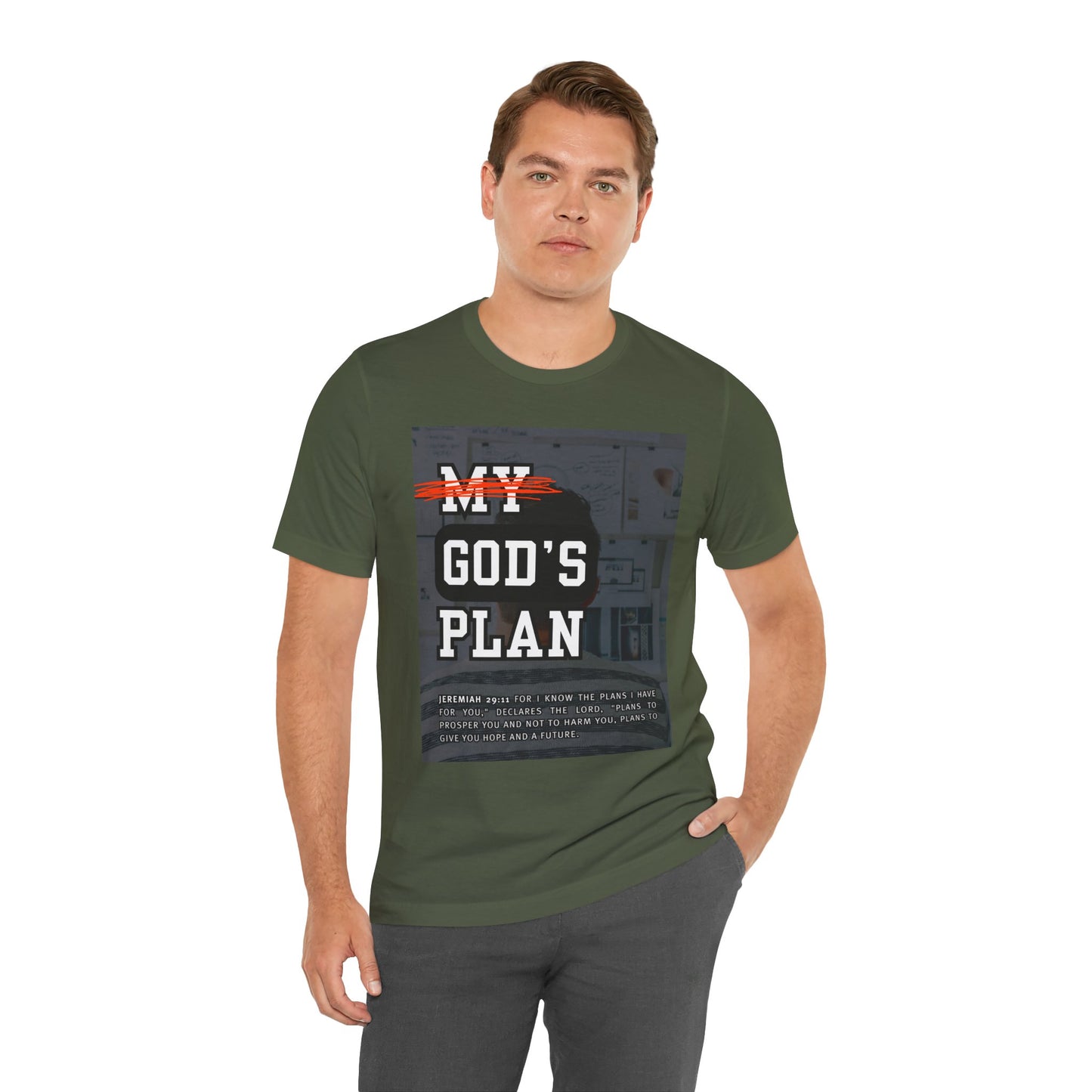 God’s Plan Men's Tee
