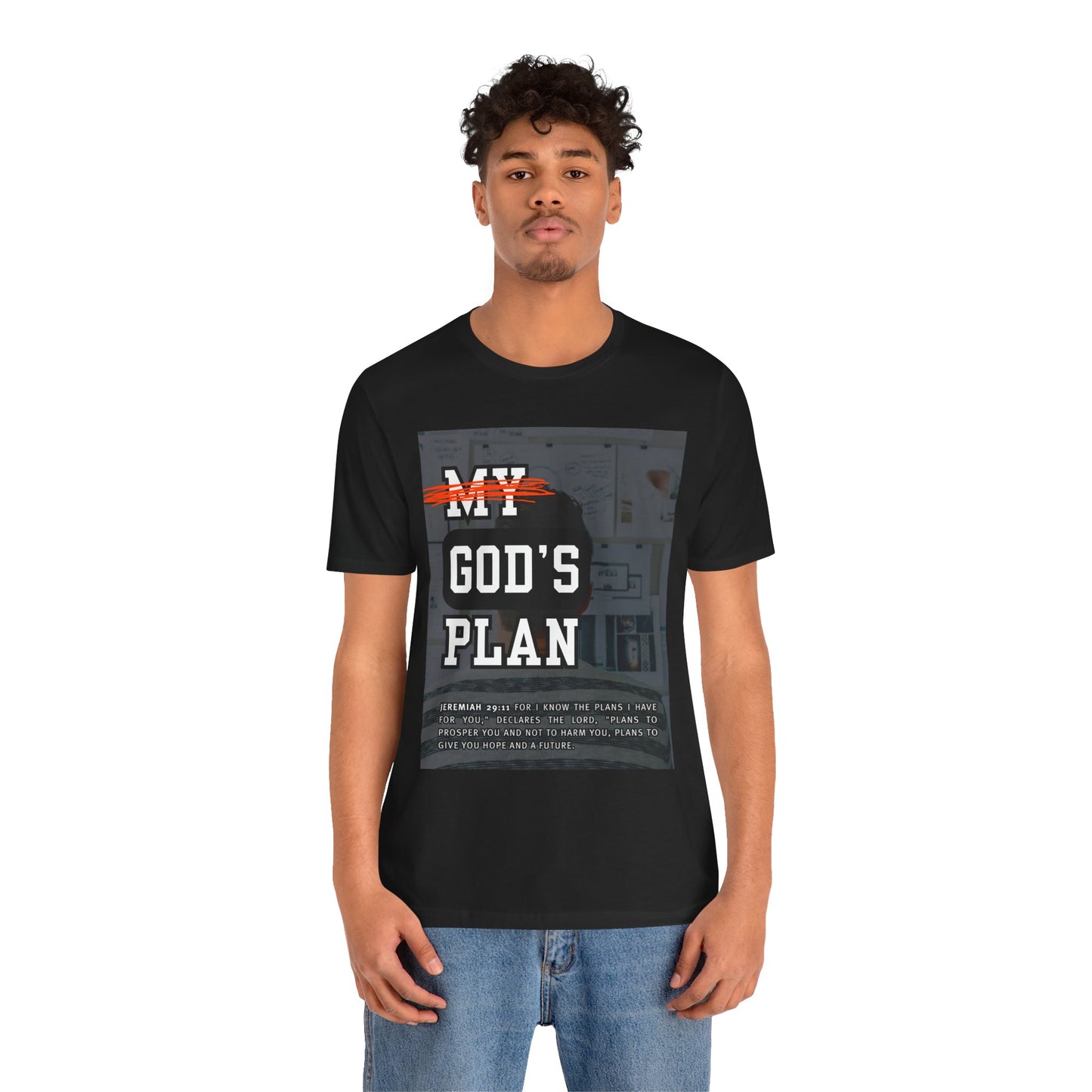 God’s Plan Men's Tee