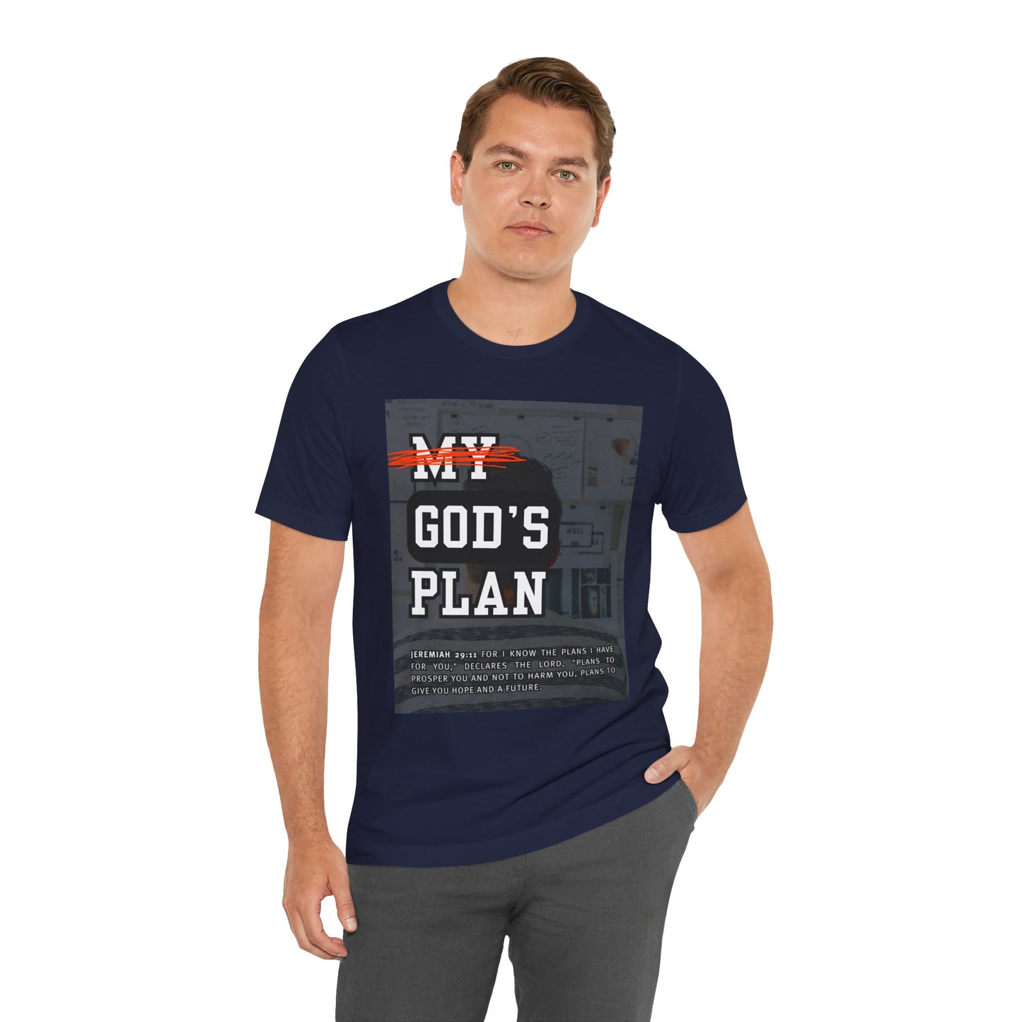 God’s Plan Men's Tee