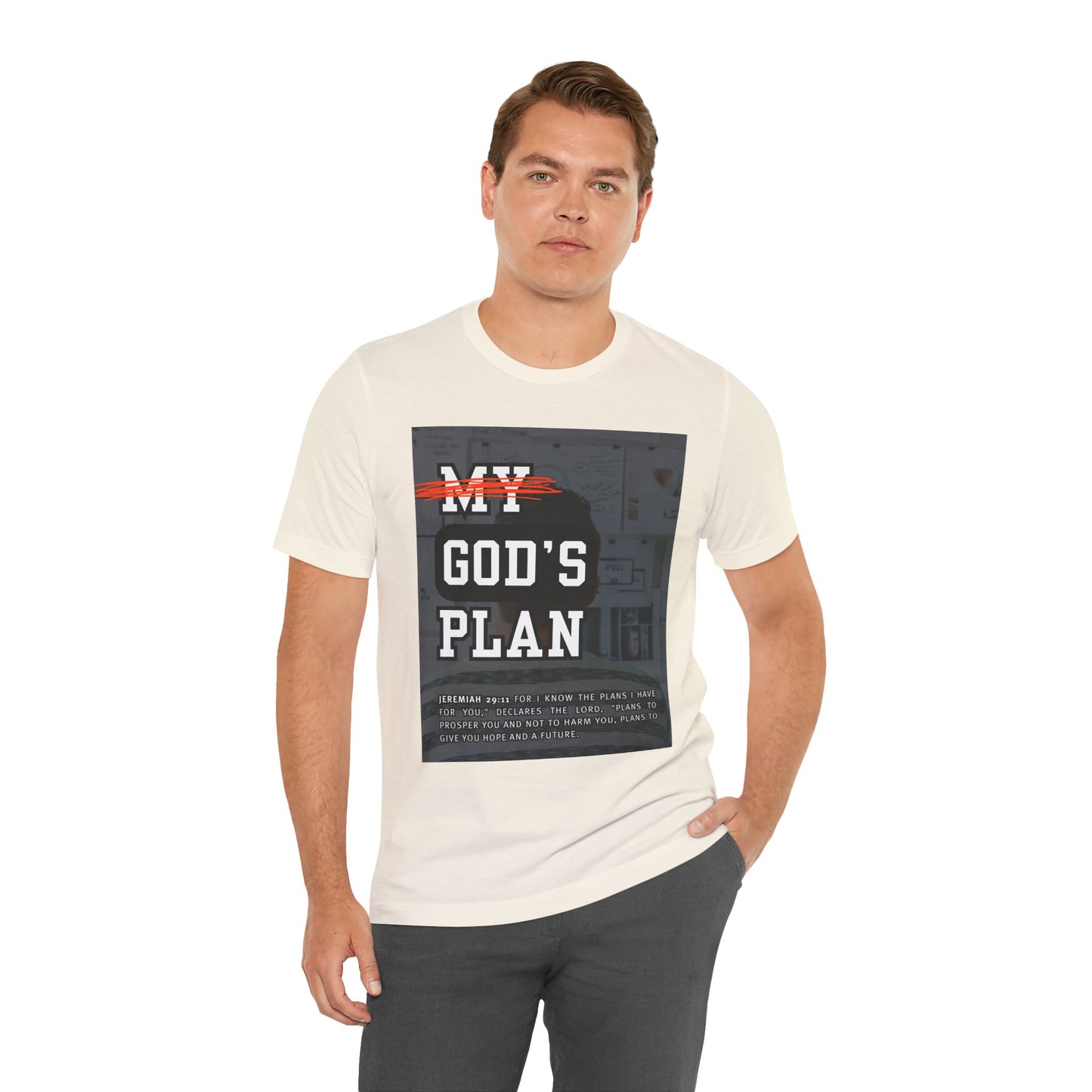 God’s Plan Men's Tee