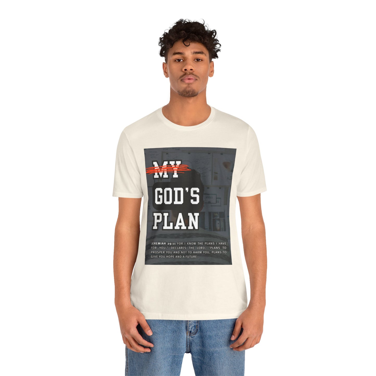 God’s Plan Men's Tee