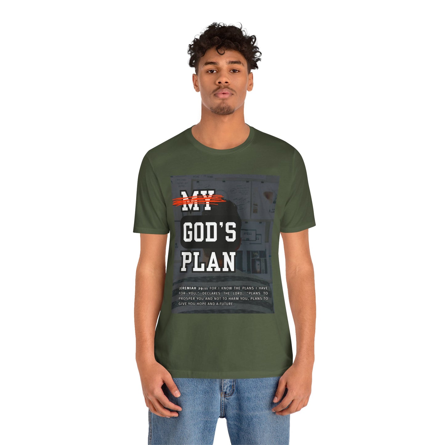 God’s Plan Men's Tee
